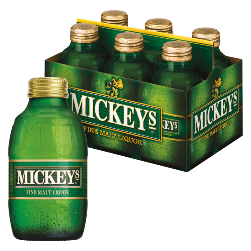 Mickeys Fine Malt Liquor 6Pack 12OZ
