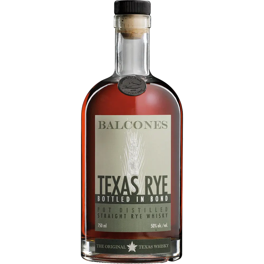 Balcones Texas Rye Bottled In Bond Whisky 750ML