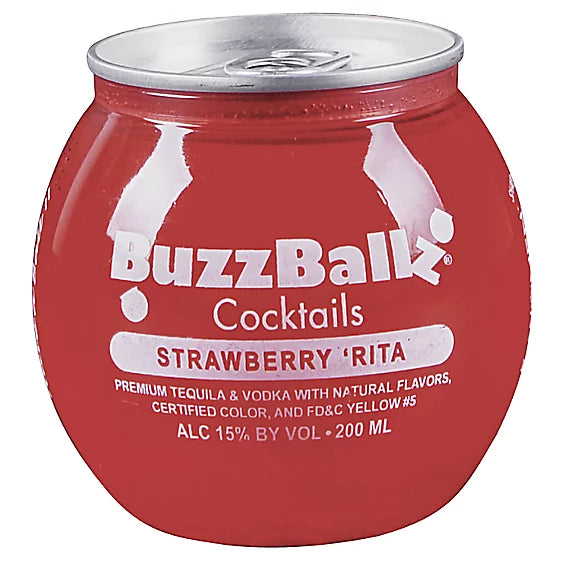 BazzBallz Cocktails Strawberry Rita 200ML