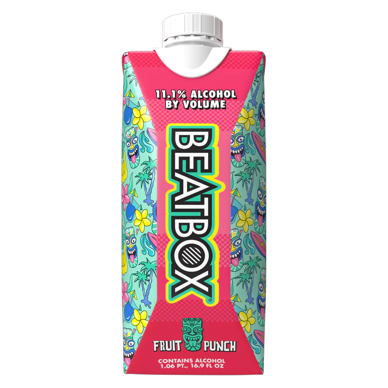 BeatBox Fruit Punch Party Punch Wine 16.9OZ