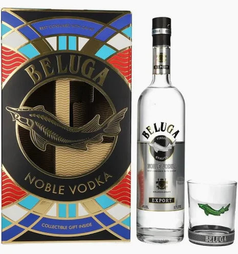 Beluga Vodka Noble Export Gift Pack 80 750ML