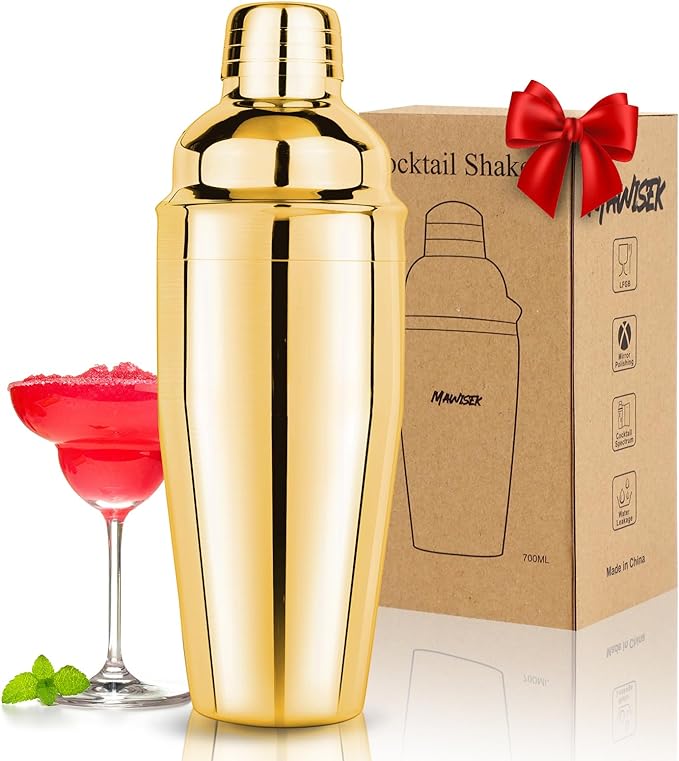 Cocktail Shaker Set Mawisek Gold