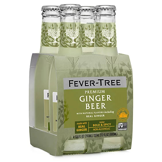 Fever-Tree Ginger Beer Premium 4PK 200ML