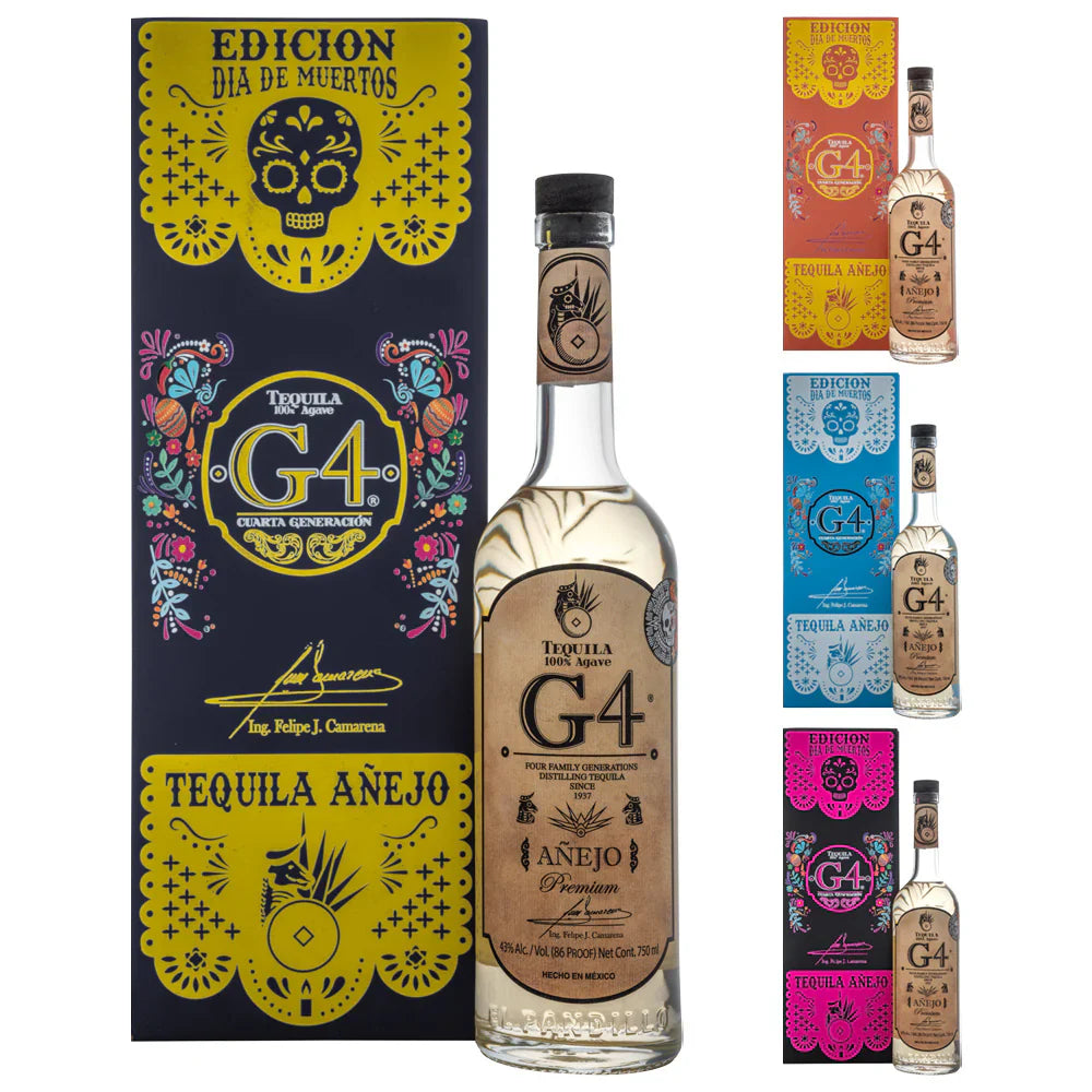 G4 Tequila Anejo de Madera - Día de Muertos 2025 Special Edition 750ML