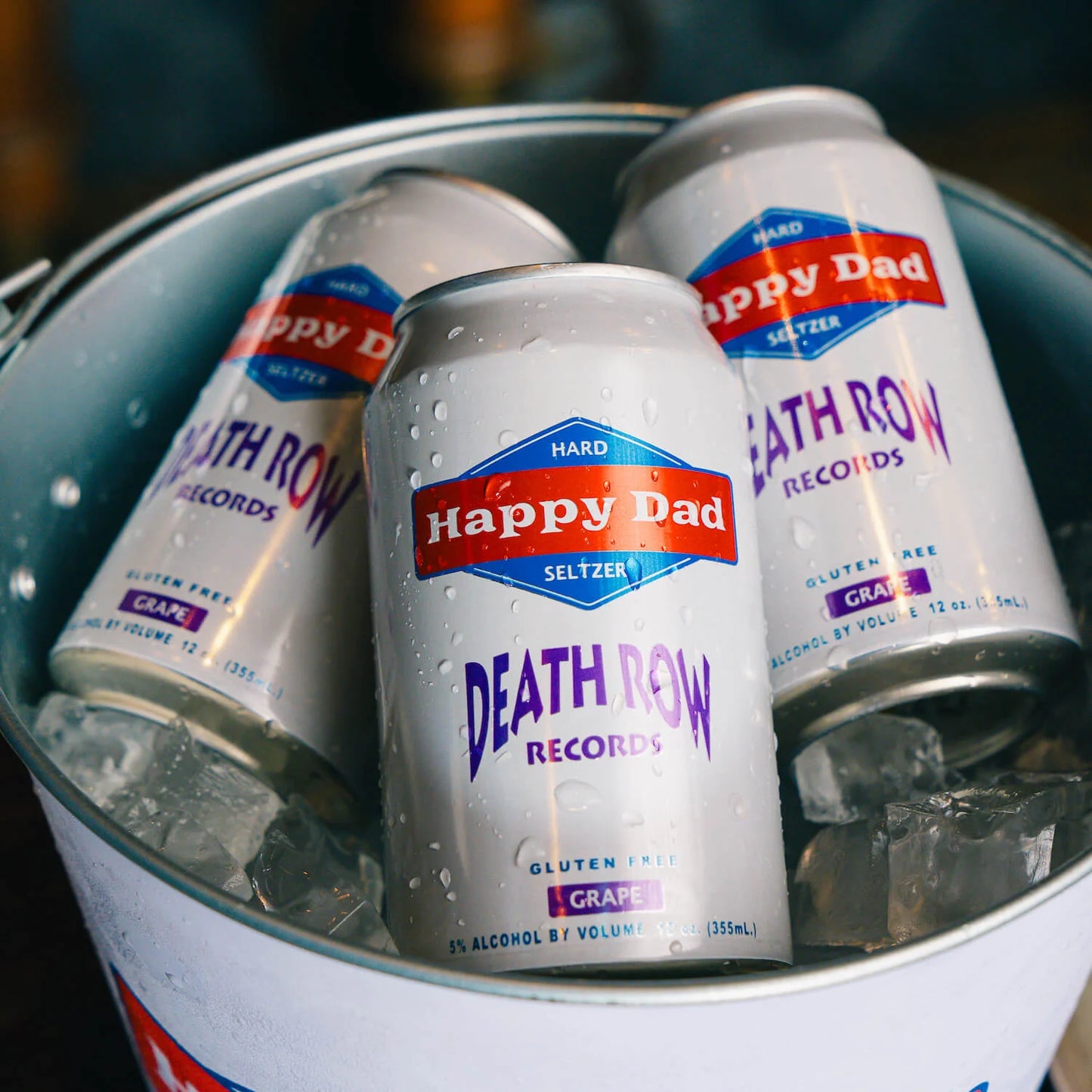 Happy Dad Seltzer Grape 24OZ