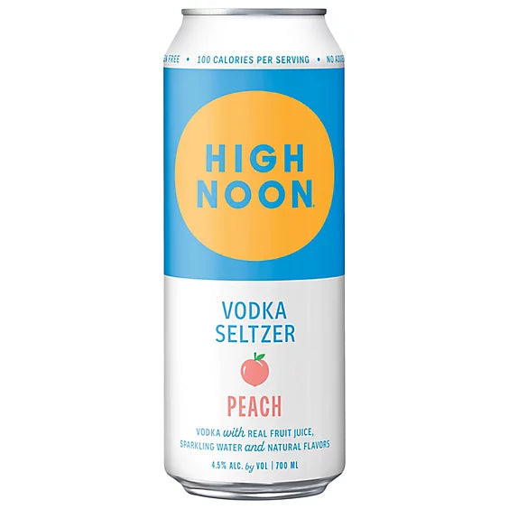 High Noon RTD Vodka Peach Can  700ML
