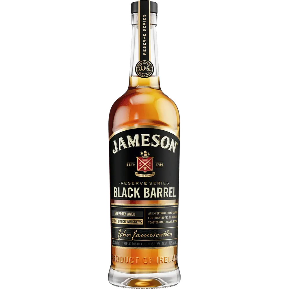 Jameson Irish Black Barrel Whiskey 80PF 750ML