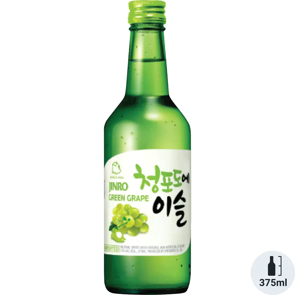 Jinro Green Grape Soju 375ML