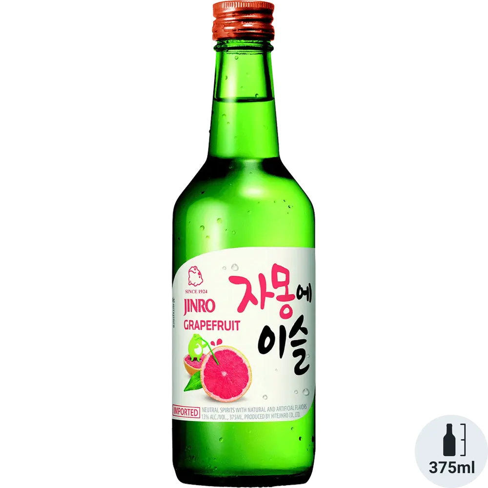 Jinro Soju Grapefruit 375ML