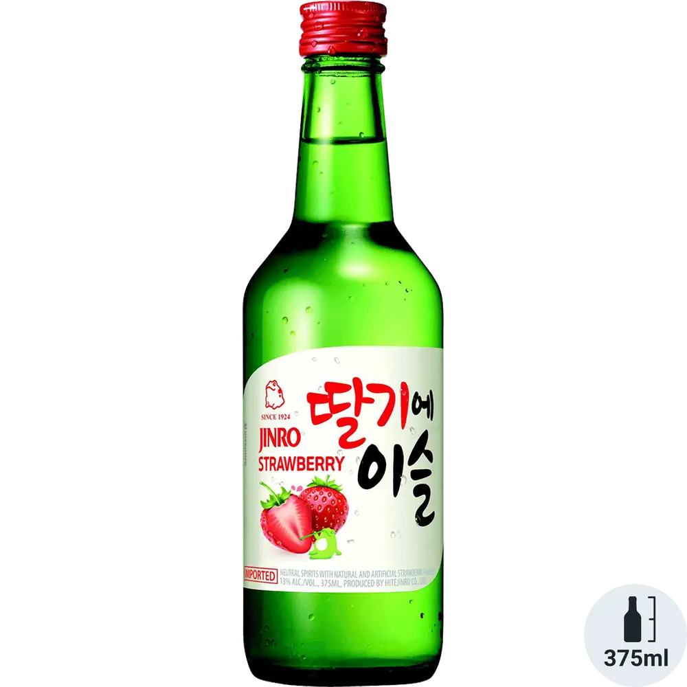 Jinro Strawberry Soju 375ML