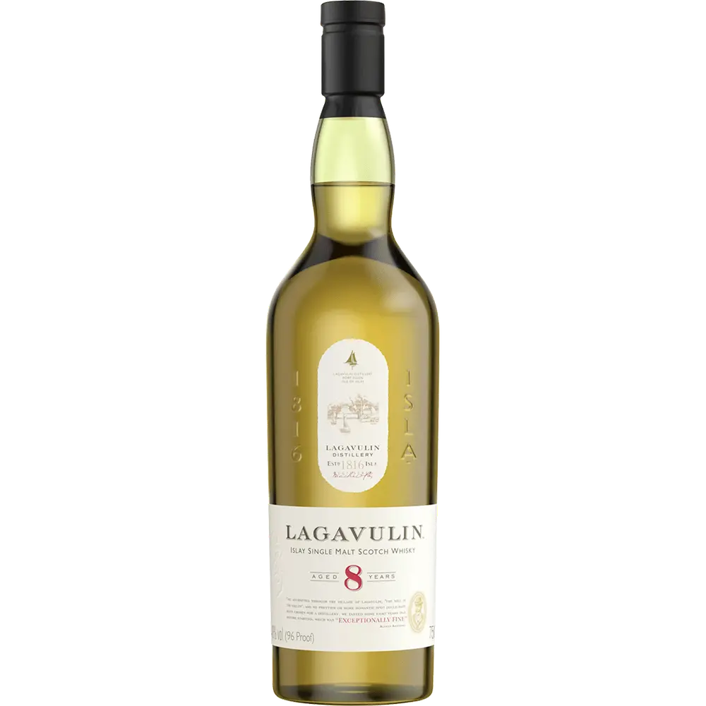 Lagavulin Scotch Single Malt Whiskey 8Years  750ML