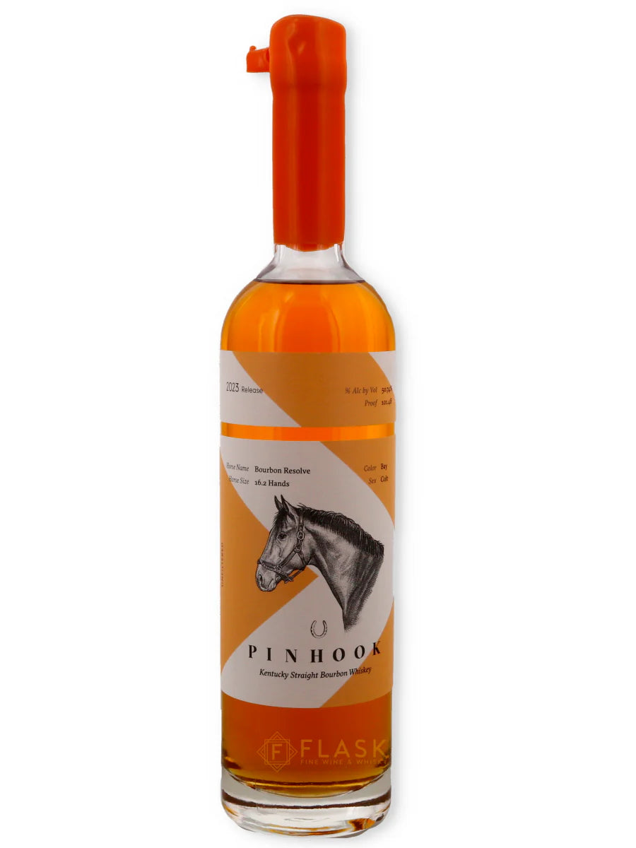 Pinhook 2024 Flagship Bourbon Orange Wax 98 proof 750ML