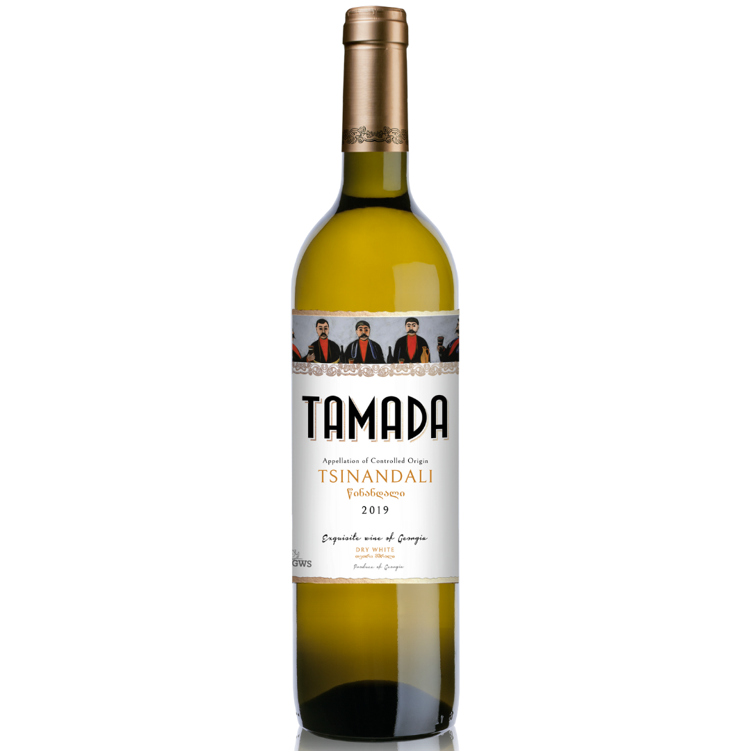 Tamada Tsinandli White Dry Wine 2022 750ML