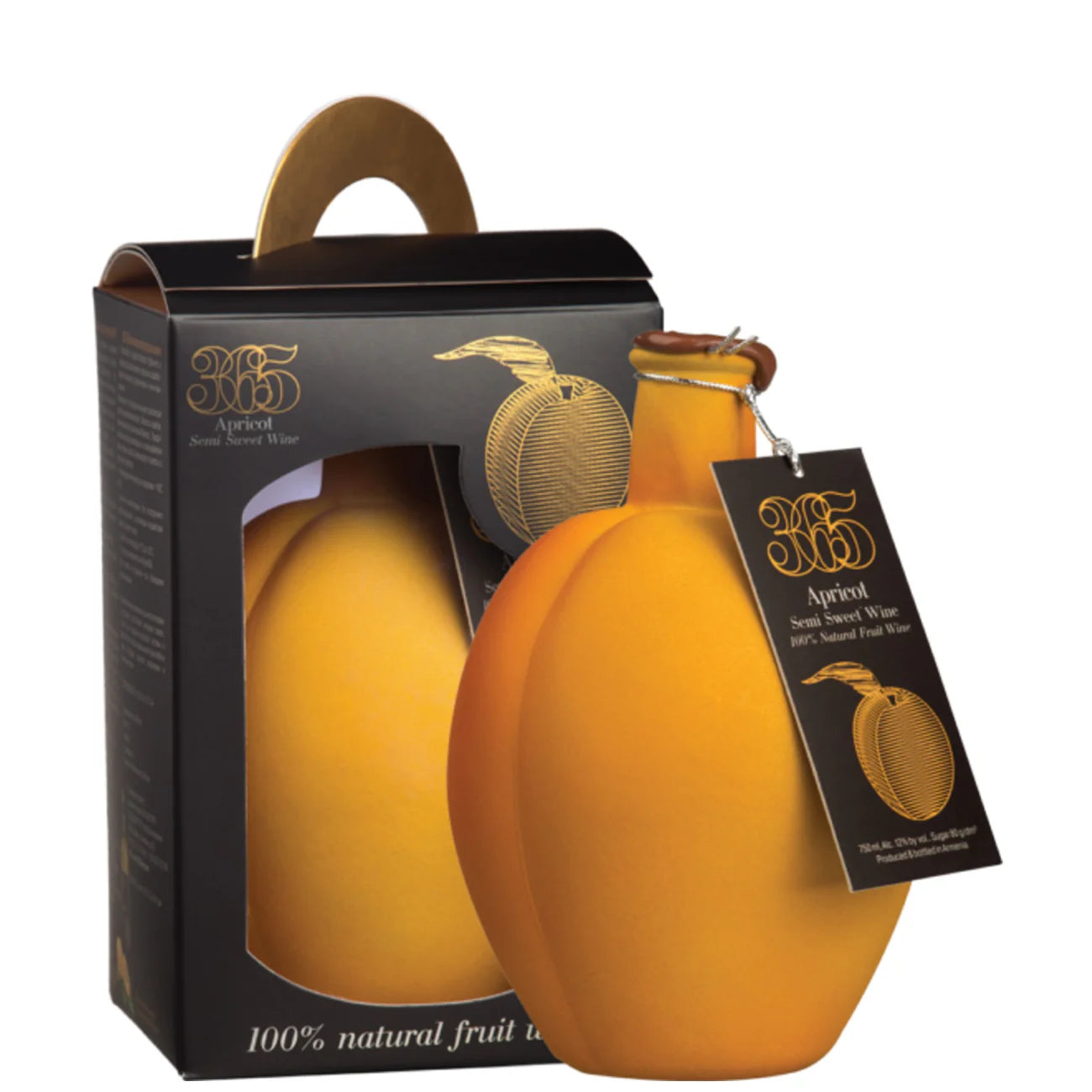365 Apricot White Semi Sweet Wine Souvenir 750ML