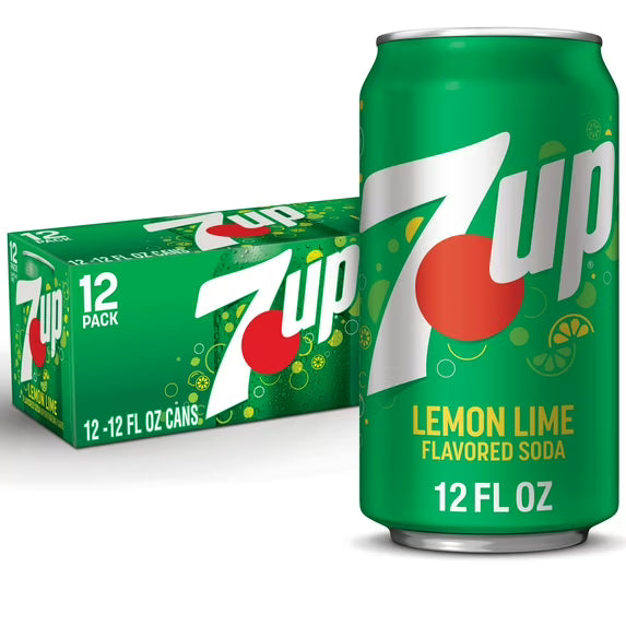 7UP Lemon Lime 12Pack Can