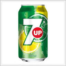 7up Lemon Lime Flavored Soda Can 355ML