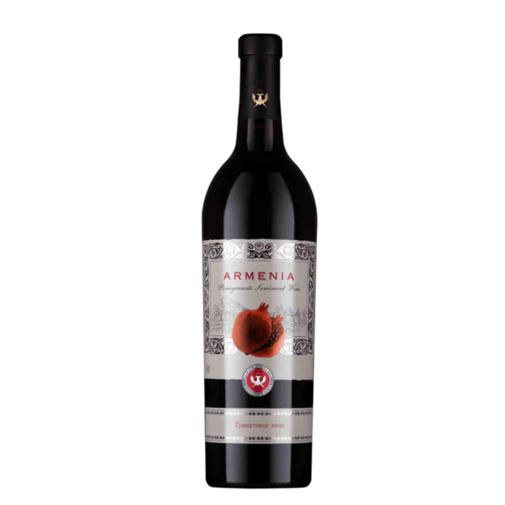 Armenia Pomegranate Semi-Sweet  Wine 750ML