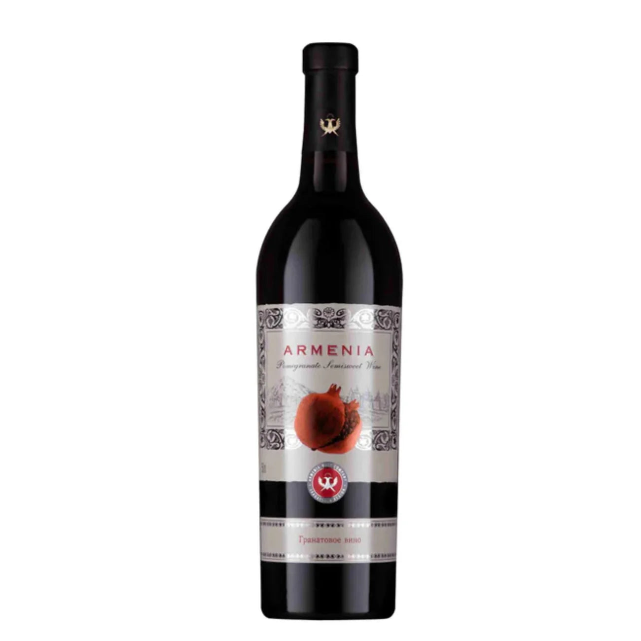 Armenia Pomegranate Semi-Sweet  Wine 750ML