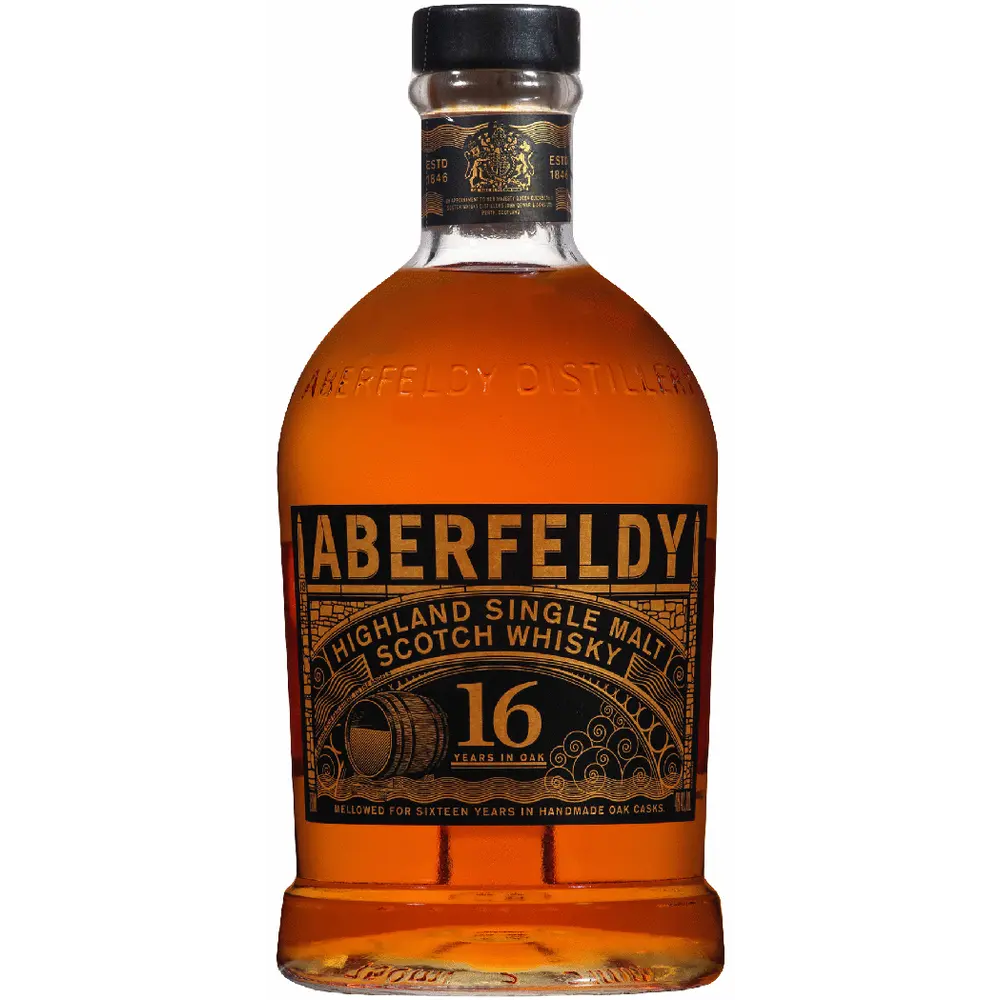Aberfeldy 16 Year Scotch Single Malt Whiskey 750ML