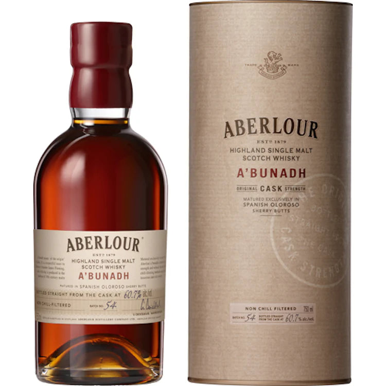 Aberlour Scotch Single Malt A'bunadh Cask Strength 750ML