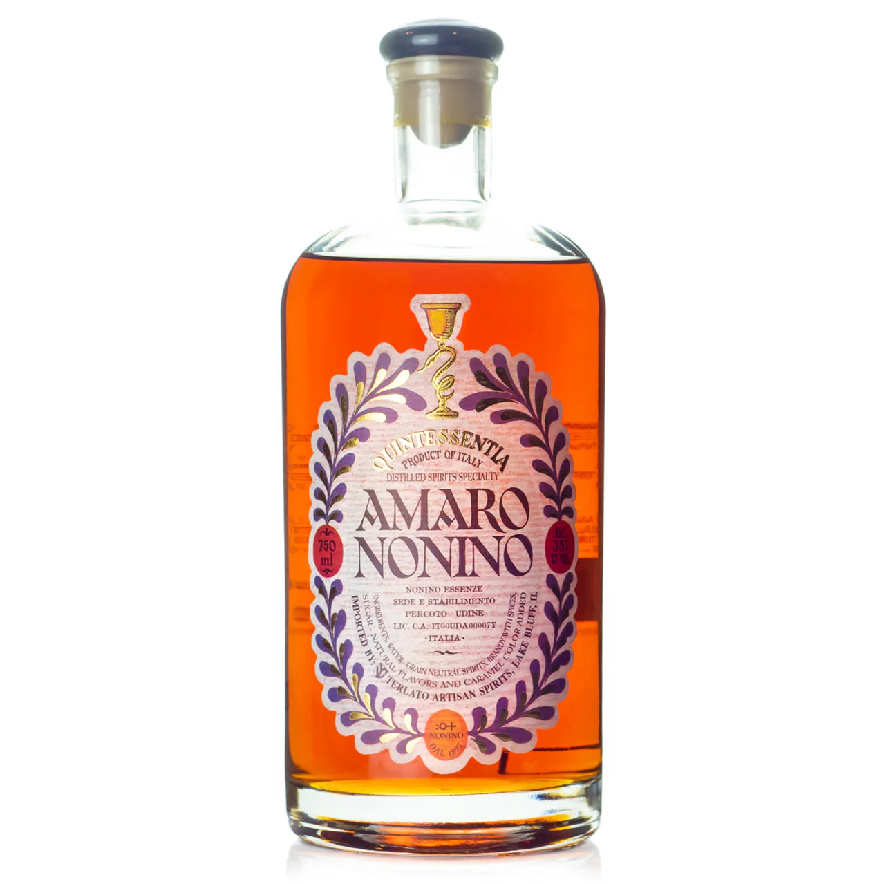 Amaro Nonino Quintessentia Liqueur Venezia Italy 750ml