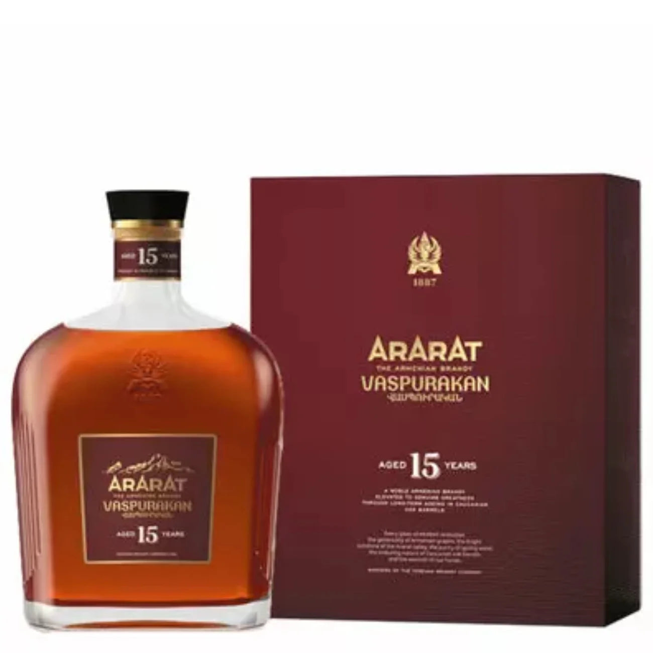 Ararat Vaspurakan 15 Yr Armenian Brandy 700ML
