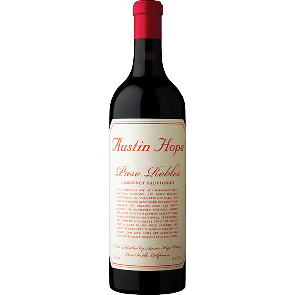 Austin Hope Paso Robles Cabernet Sauvignon 2022 750ML