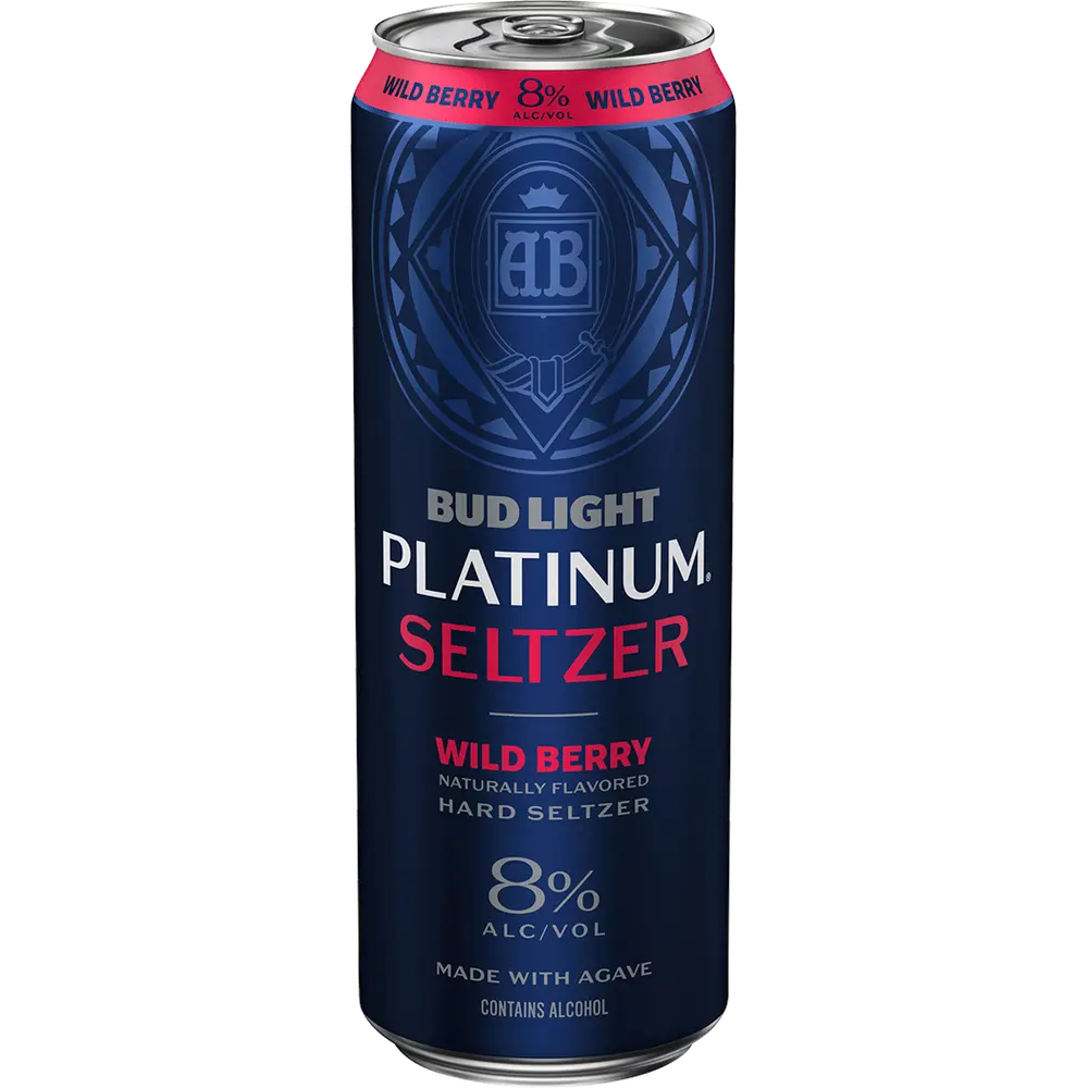 BL Platinum Hard Seltzer Wild Berry Can 25 OZ