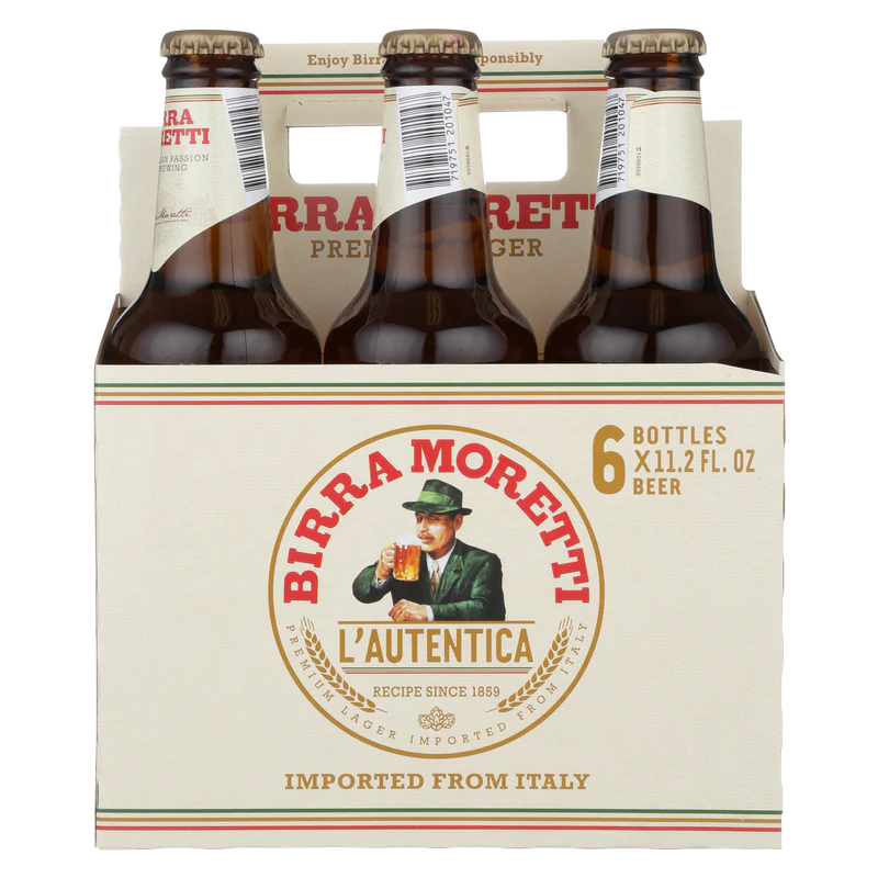 Birra Moretti 6pk 11.2OZ Btl