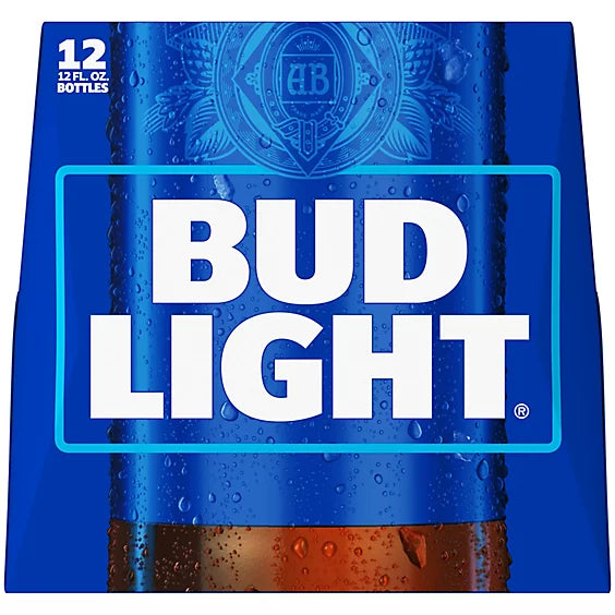Bud Light Beer 12Pack Bottle
