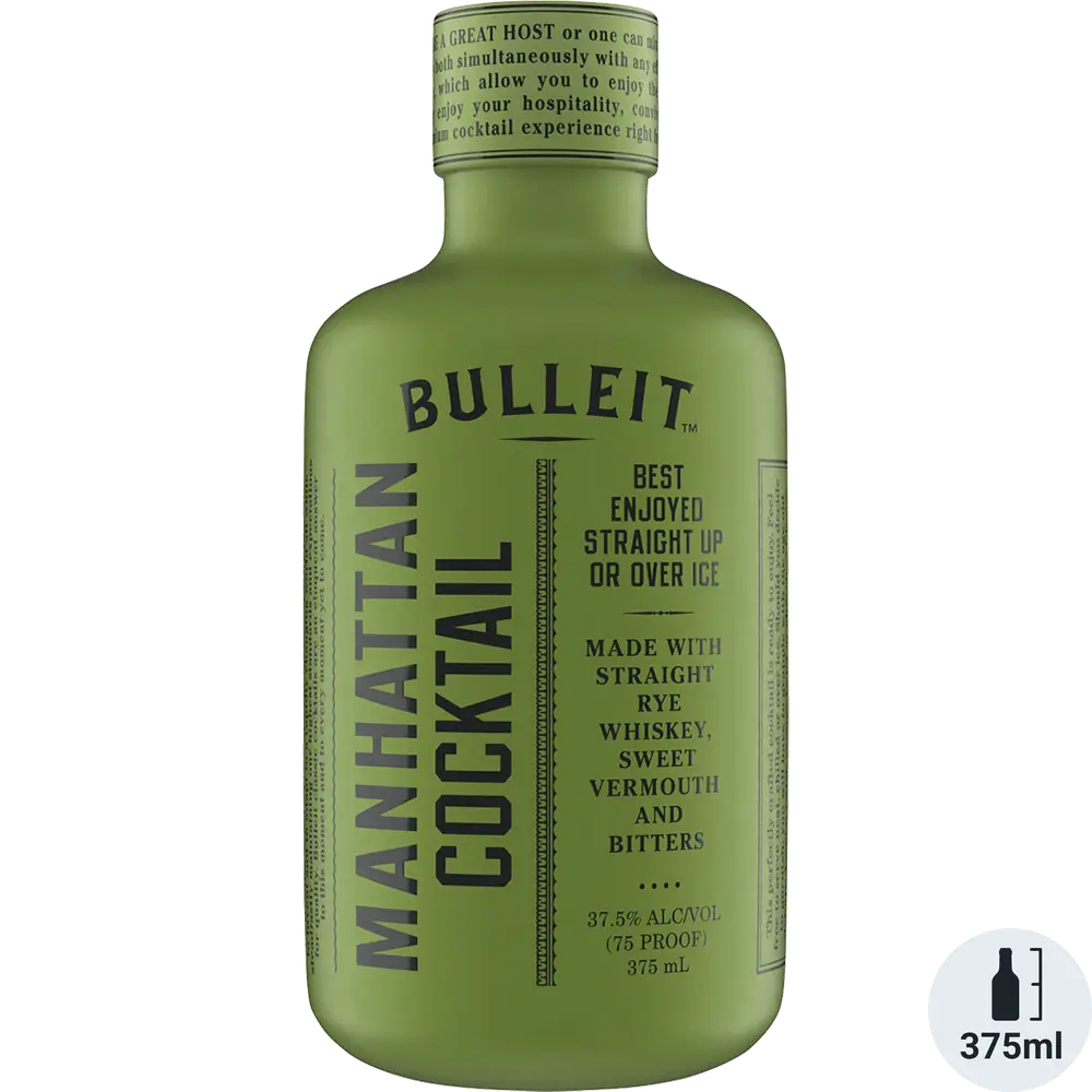 Bulleit Cocktail Manhattan 75PF 375ML