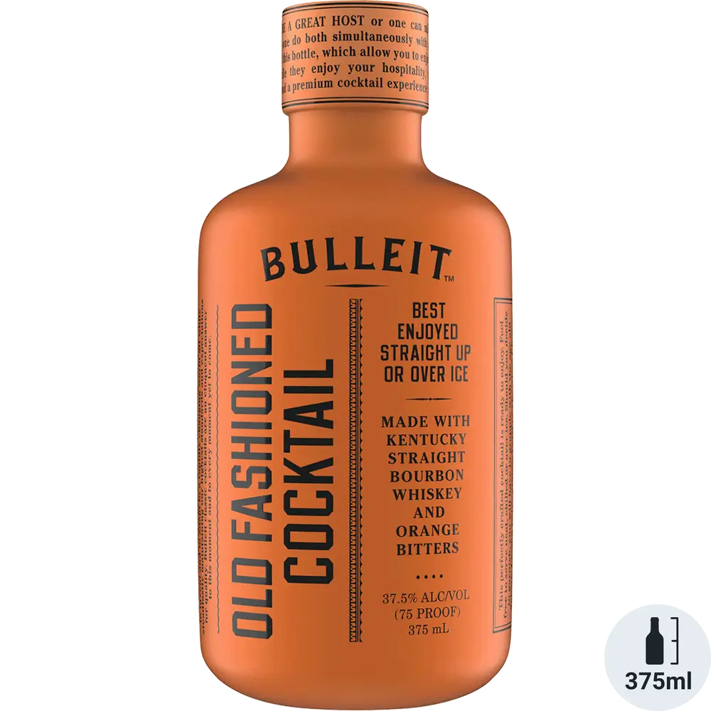 Bulleit Cocktail Old Fashion 75PF 375ML