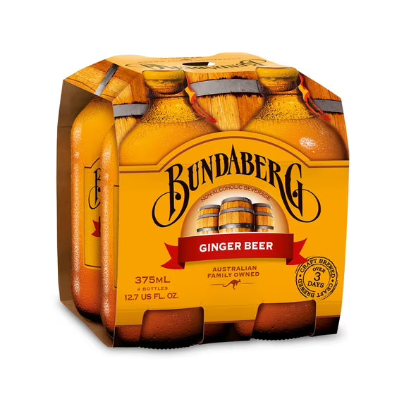 Bundaberg Ginger Beer 4x12.7Oz