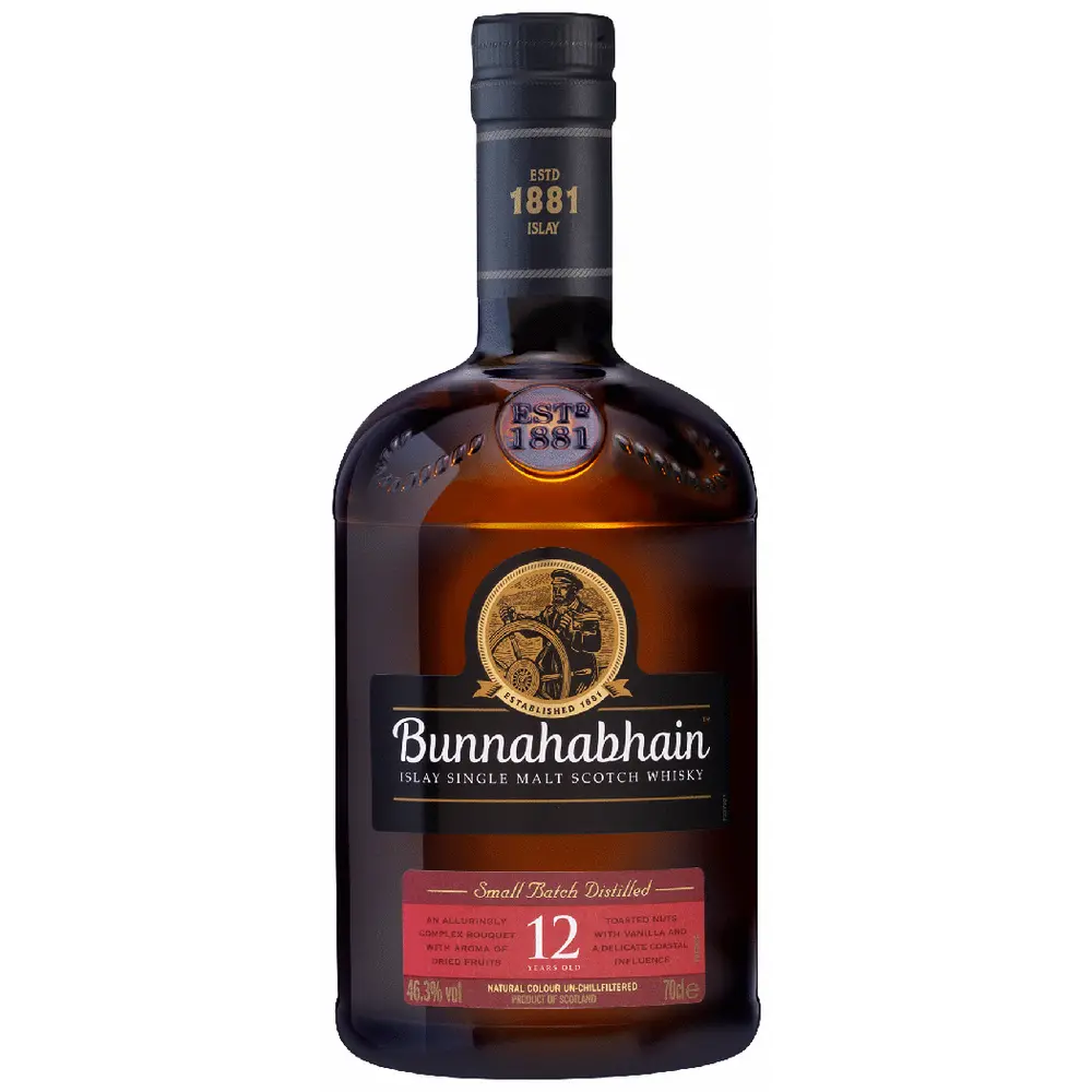 Bunnahabhain Scotch Single Malt Islay 12YR 750ML