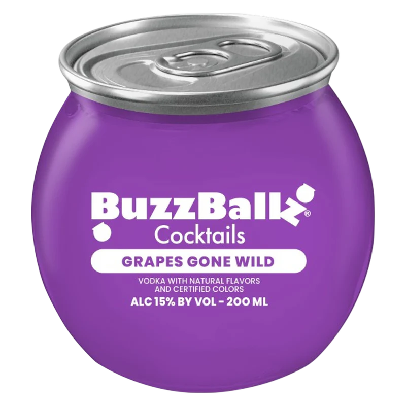 BuzzBallz Cocktails Grape Gone Wild  200ML