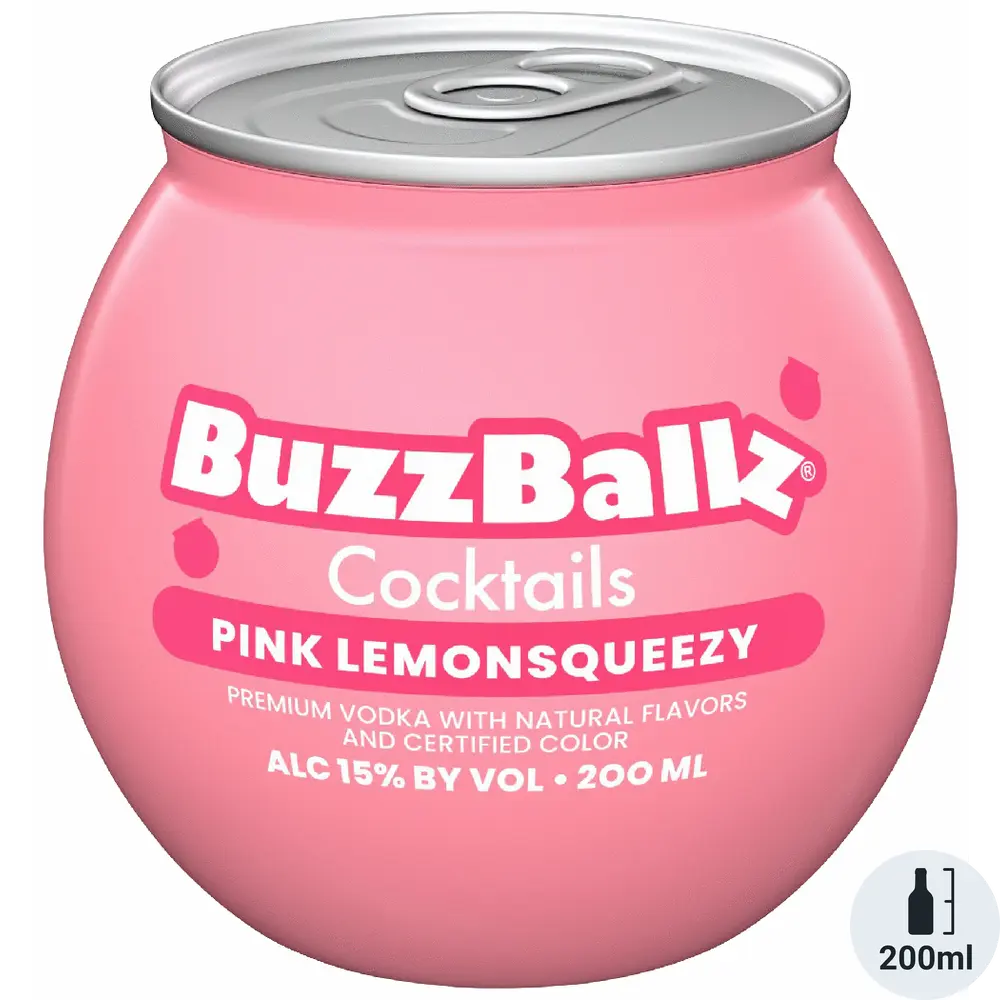 Buzzballz Pink Lemonsqueezy 200ML
