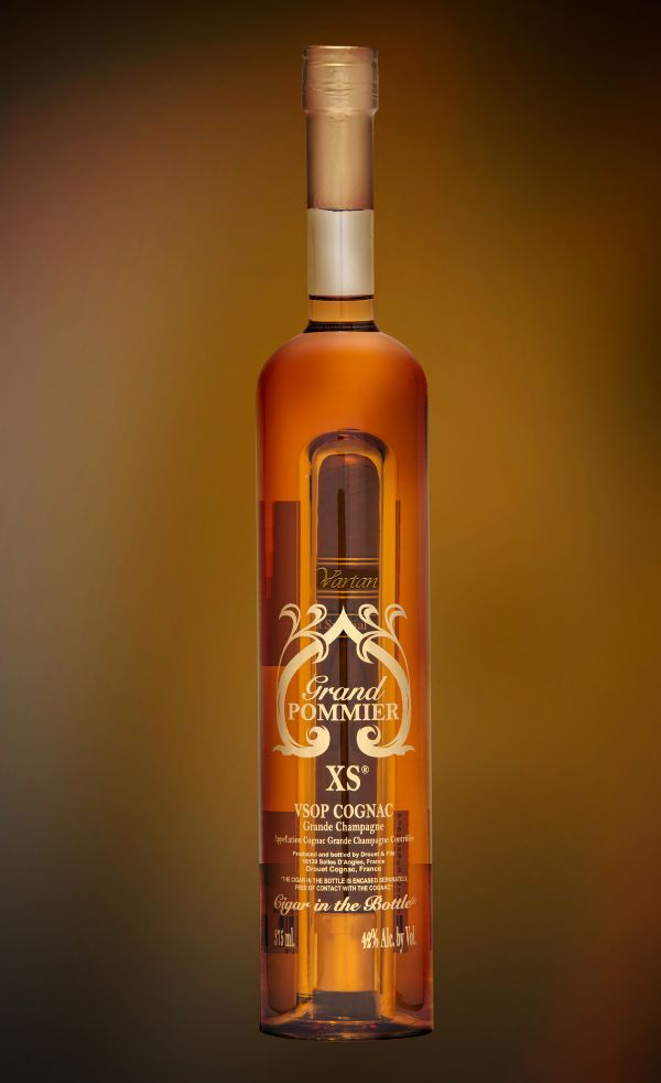 Grand Pommier Xs Vsop Cigar In The Bottle 84PF 375ML