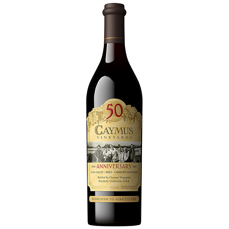 Caymus Vineyards Cabernet Sauvignon 50th Anniversary California 2022 750ML