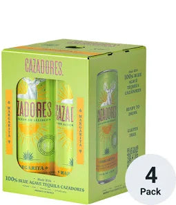 Cazadores Cocktail Margarita Can 4PK 355ML