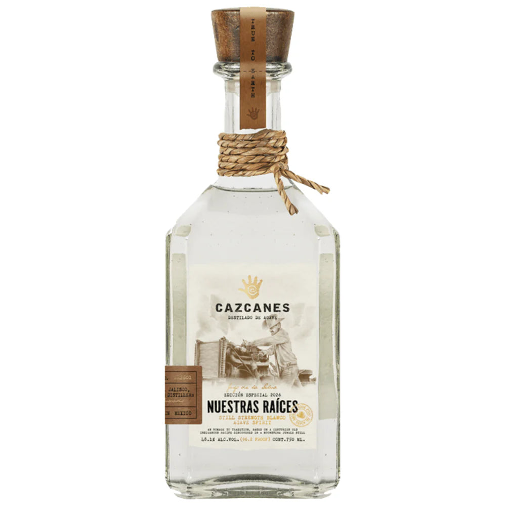 Cazcanes Nuestras Raices Tequila Still Strength Blanco 2026 750ML