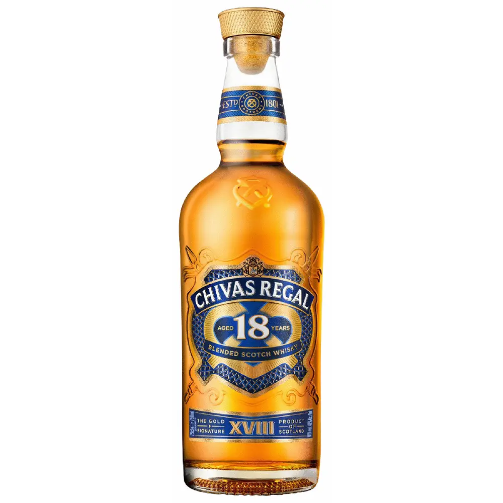 Chivas Regal Blended Scotch Whisky 18YR 750ML