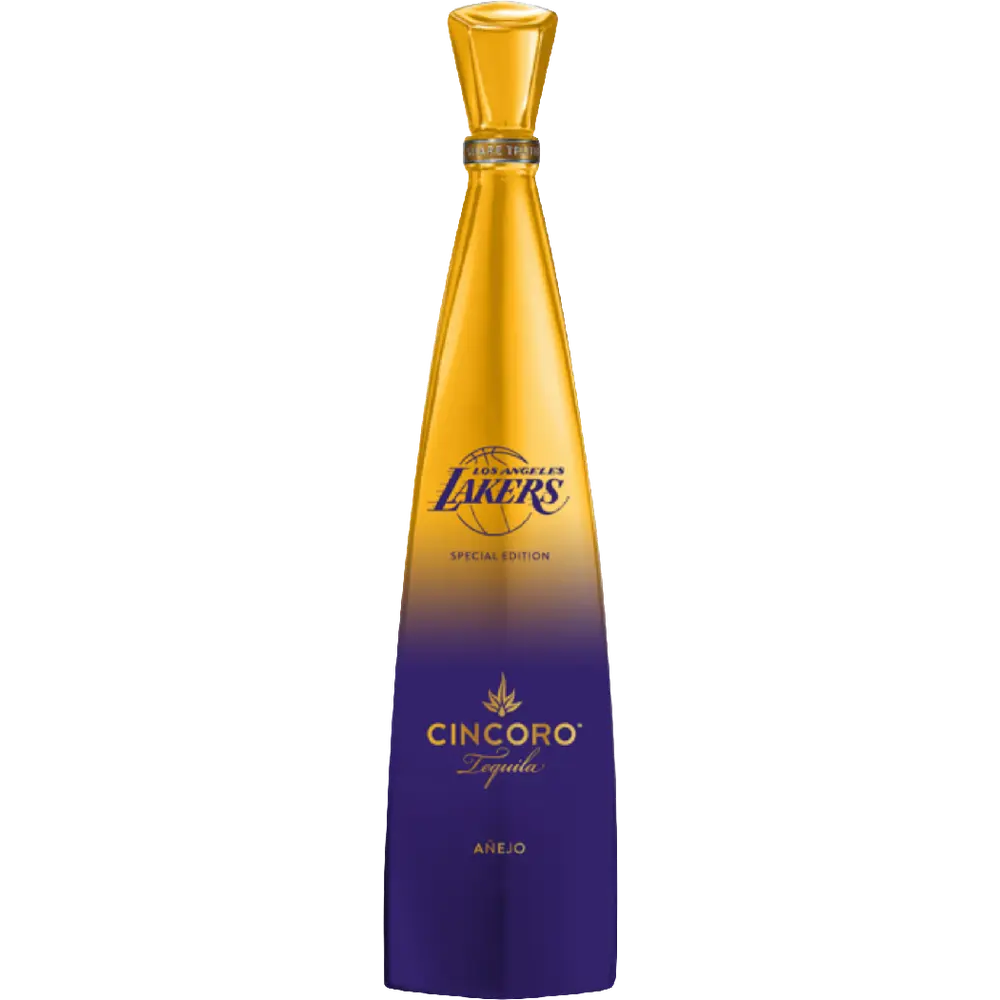 Cincoro Tequila Anejo Limited Lakers Edition 750ML