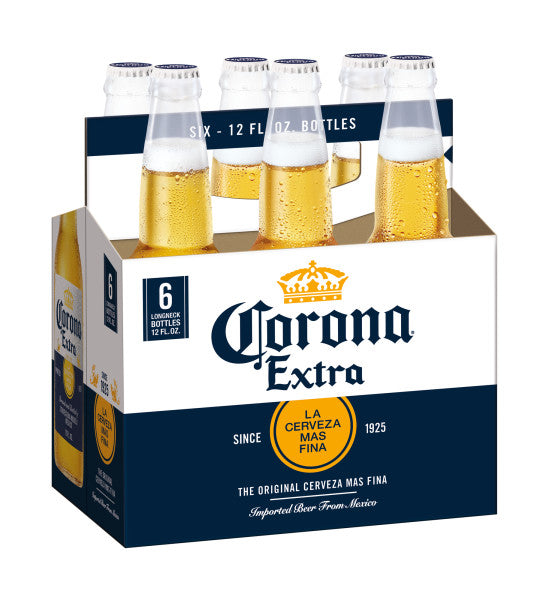 Corona Extra Beer 6pk Bottles 12OZ