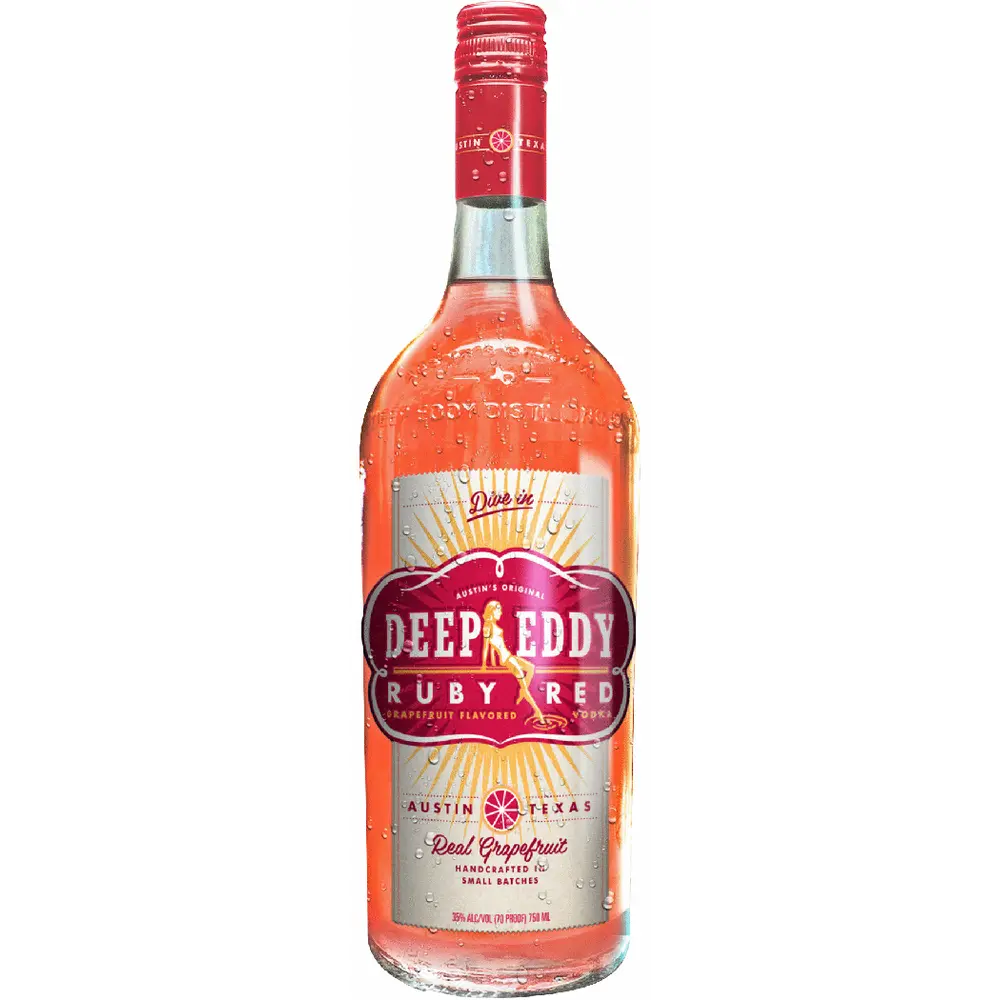 Deep Eddy Vodka Rubby Red Texas 750ml