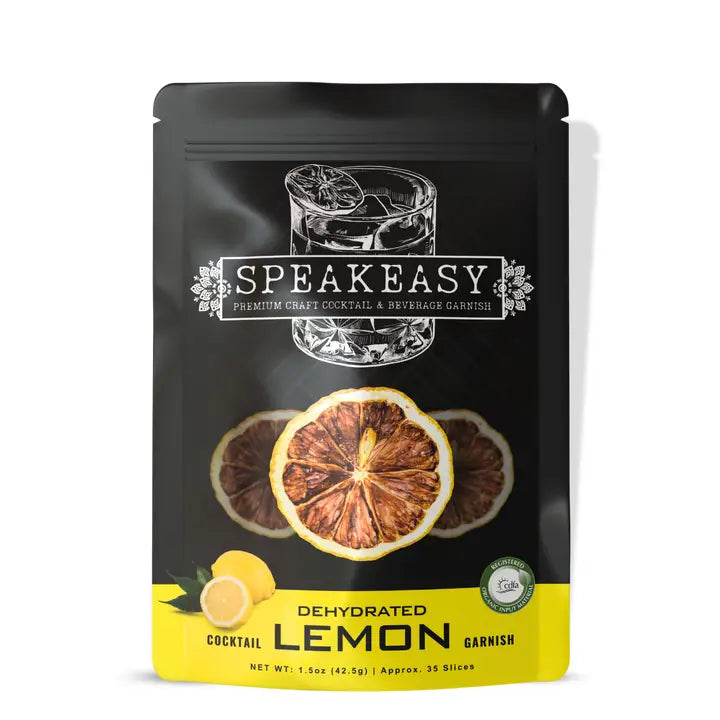Dehydrated Lemon Cocktail Garnish 1.5OZ 35 Slices