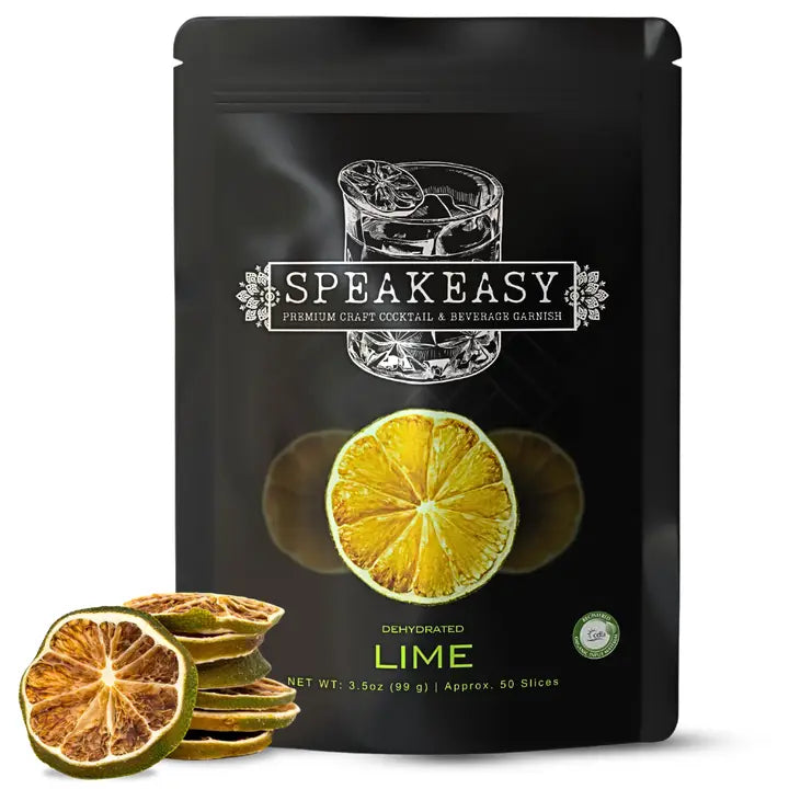 Dehydrated Lime Cocktail Garnish 1.5OZ 35 Slices
