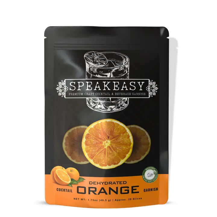 Dehydrated Orange Cocktail Garnish 1.5OZ 35 Slices
