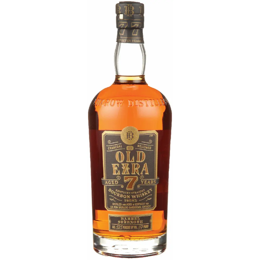 Ezra Brooks Old Ezra Bourbon Barrel Strength Kentucky 7yr 750ML