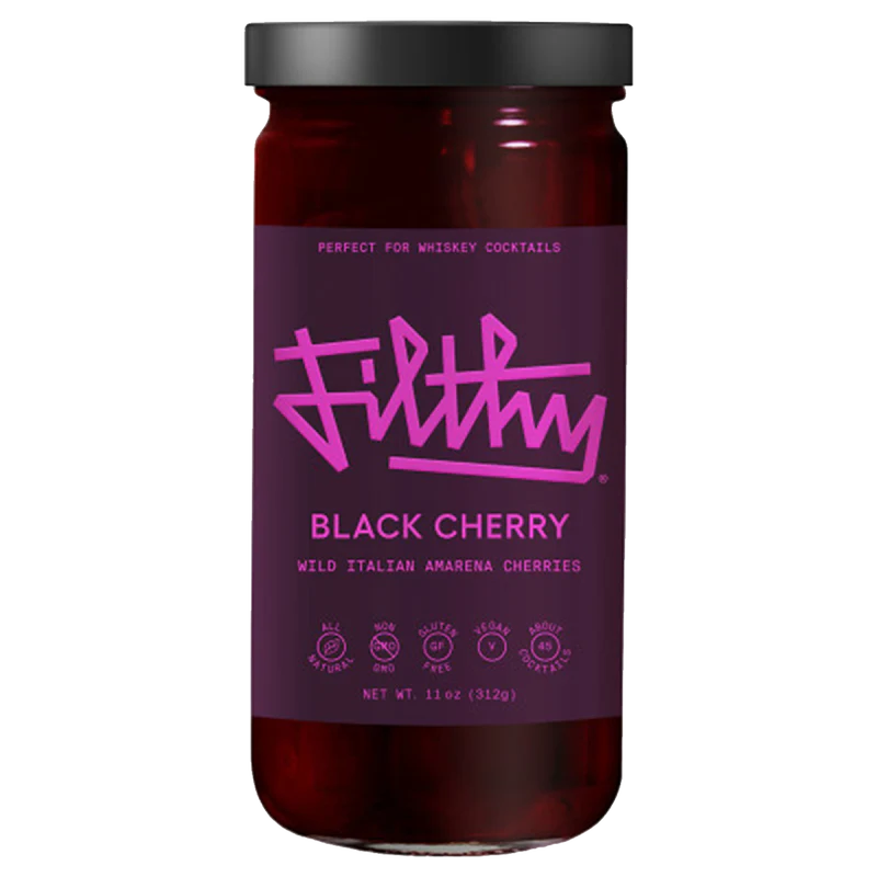 Filthy Black Cherries 8OZ