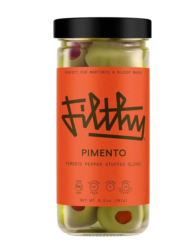 Filthy Pimento Olives 8 OZ